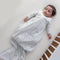 Woolbabe: 3 Seasons Front Zip Merion/Organic Cotton Sleeping Bag - Pebble (2-4 Years)