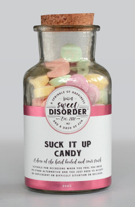 Sweet Disorder: Suck It Up Candy (200g)