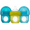 Boon: Nursh Silicone Pouch Bottles 3pk - Blue (4oz)