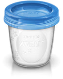 Avent: Milk Storage Cups - 180ml (10 Pack)