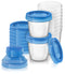 Avent: Milk Storage Cups - 180ml (10 Pack)