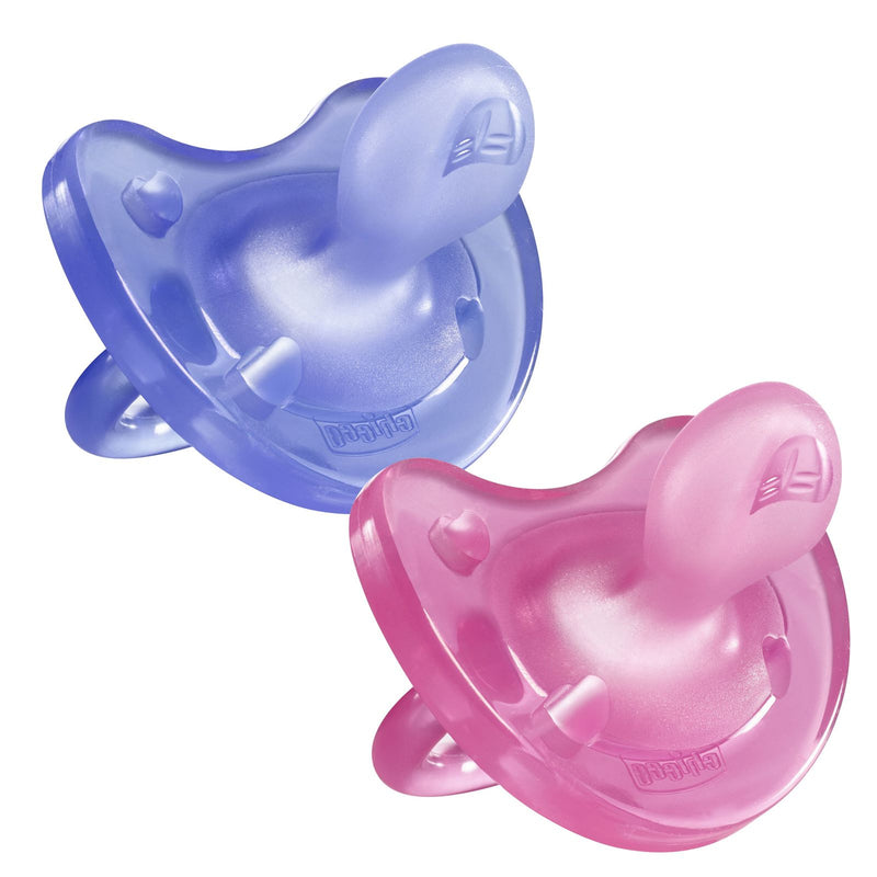 Chicco: Physio Soft Soother - Pink 2 Pack (12m+) (12+ Months)