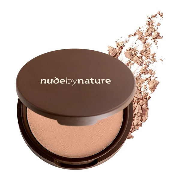 Nude By Nature: Mineral Pressed Powder - Light/Medium (10g)