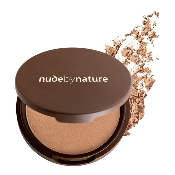 Nude By Nature: Mineral Pressed Powder - Medium (10g)