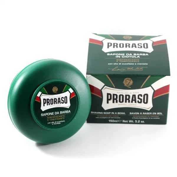 Proraso: Green Shaving Soap Bowl (150ml)