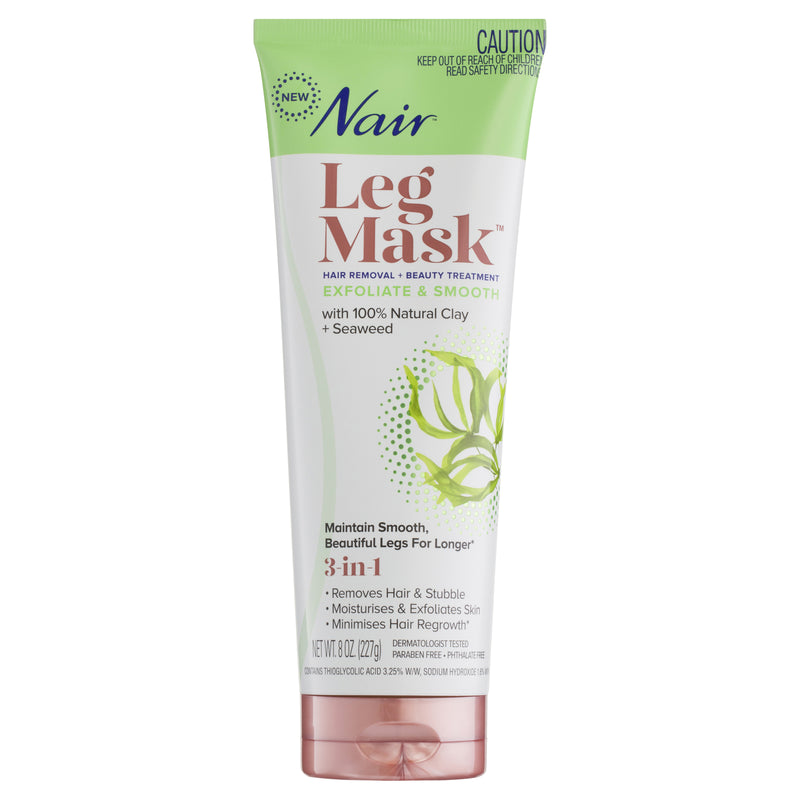 Nair: Leg Mask Exfoliate + Smooth with Seaweed