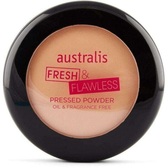 Australis: Fresh & Flawless Pressed Powder - Darkest Brown