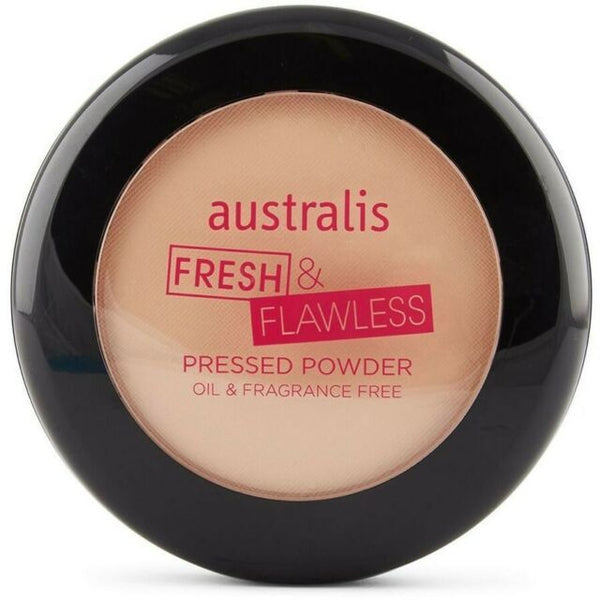 Australis: Fresh & Flawless Pressed Powder - Natural