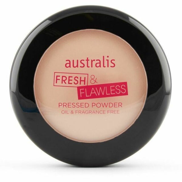 Australis: Fresh & Flawless Pressed Powder - Nude