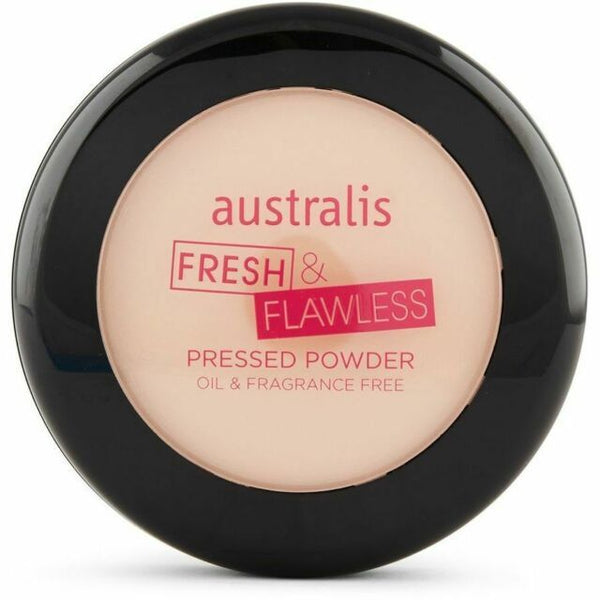 Australis: Fresh & Flawless Pressed Powder - Deep Natural