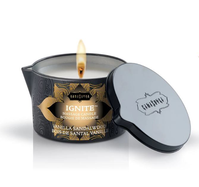 Kama Sutra: IGNITE Massage Candle Vanilla Sandalwood