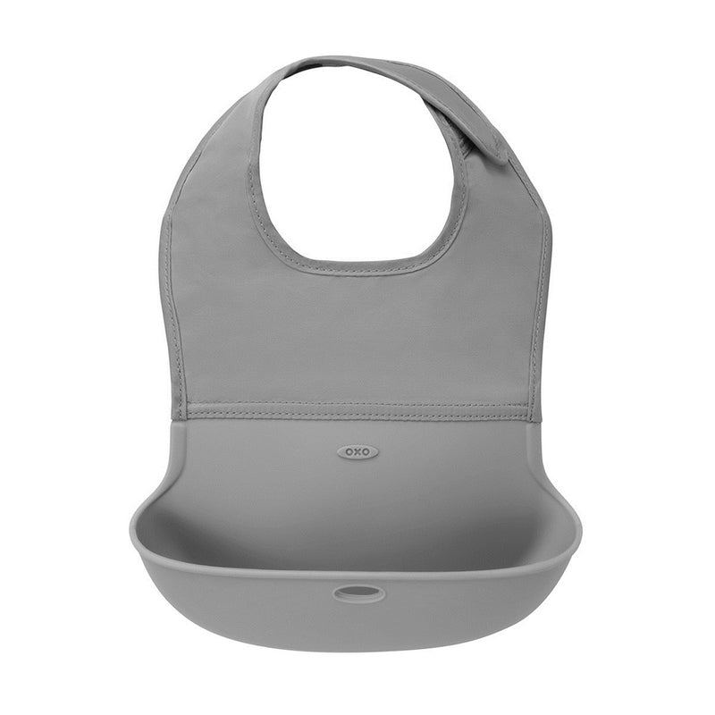 OXO Tot: Roll Up Bib - Grey