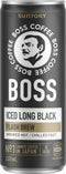 Suntory Boss Long Black Coffee - 237ml (12 Pack) (Pack of 12)
