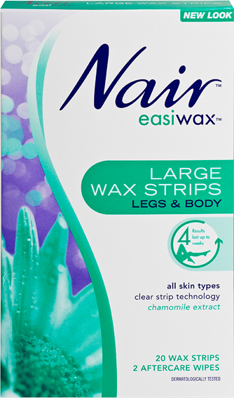Nair: Easiwax Large Strips - (20's)