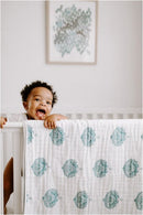 Aden + Anais: Dream Blanket - Paisely Teal