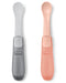 Skip Hop: Easy-Fold Travel Spoons - (Grey/Coral)