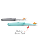 Skip Hop: Easy-Fold Travel Spoons - (Grey/Teal)