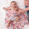 Aden + Anais: Silky Soft Bamboo Swaddle - Watercolor Garden