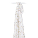 Lulujo: Muslin Cotton Swaddle - Modern Llama