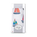 Lulujo: Muslin Cotton Swaddle - Sailboat