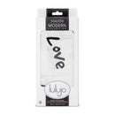 Lulujo: Muslin Bamboo Swaddle - Love