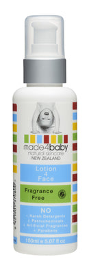 Made4Baby: Lotion 4 Face - Fragrance Free (150ml)