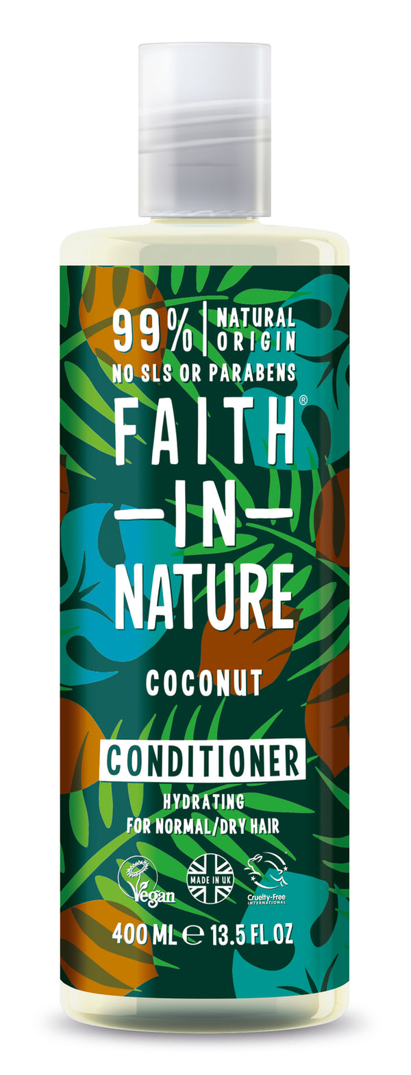 Faith In Nature: Coconut Conditioner for Normal, Dry Hair (400ml)