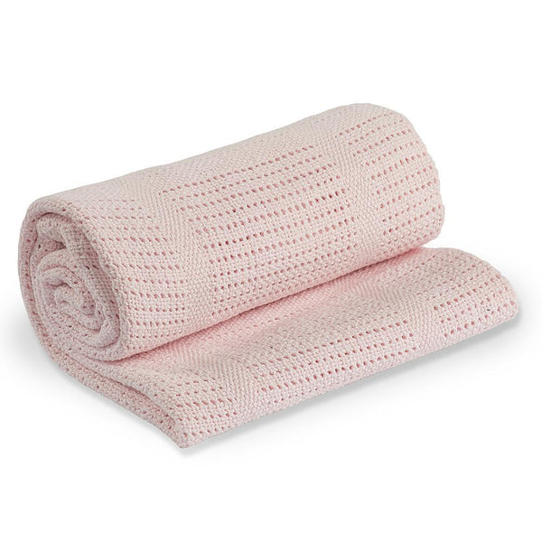 Lulujo: Cellular Blanket - Pink