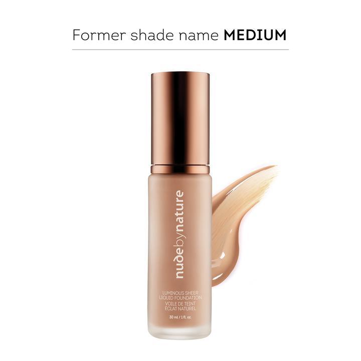 Nude by Nature Luminous Sheer Liquid Foundation N2 - Warm Nude