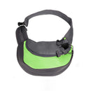 Ape Basics: Portable Mesh Breathable Pet Sling Backpack - Green