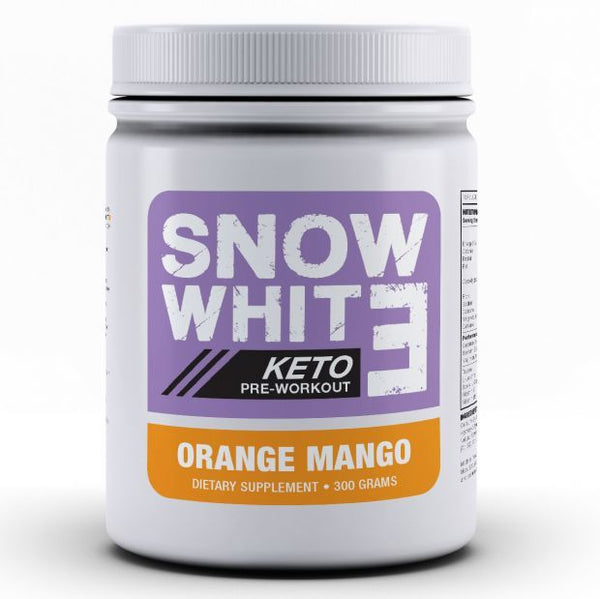 Snow White: Keto Pre-Workout - Orange Mango