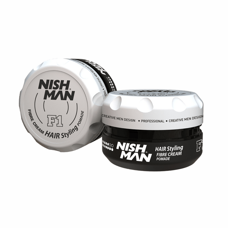 Nishman: Hair Styling Fibre Cream Pomade - F1 (100ml)