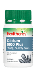 Healtheries Calcium 1000 Plus (50 Tabs)