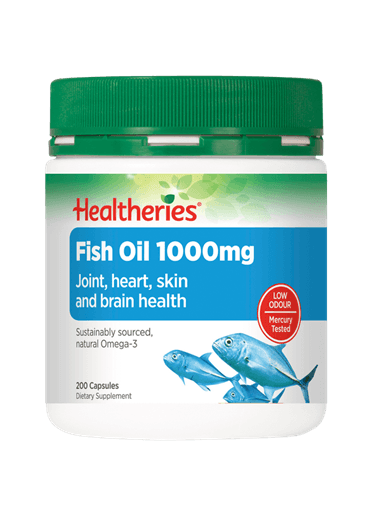 Healtheries Fish Oil 1000mg (200 Caps)