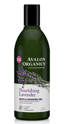 Avalon Organics: Bath and Shower Gel - Lavender (350ml)