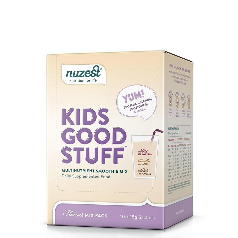 Nuzest Kids Good Stuff Smoothie Mix - Assorted (10 Sachets)