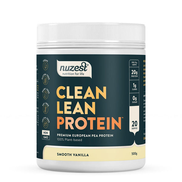 Nuzest Clean Lean Protein Plant Based Powder - Smooth Vanilla (500g)