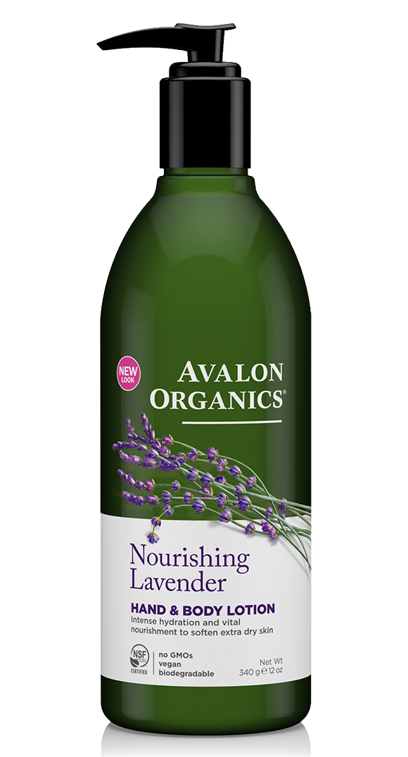 Avalon Organics: Hand and Body Lotion - Lavender Lotion (350ml)