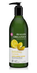 Avalon Organics: Hand and Body Lotion - Lemon Lotion (350ml)