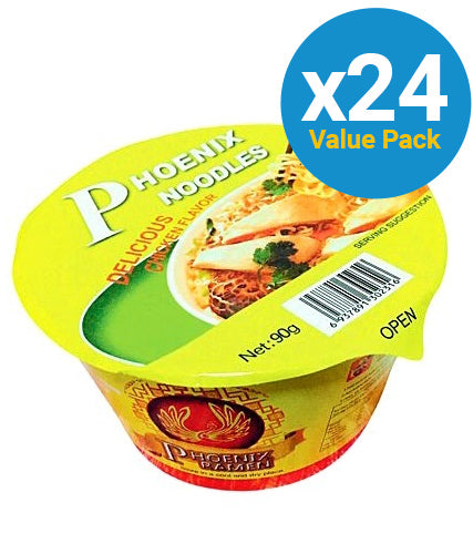 Phoenix Bowl Noodles - Chicken (24 Pack)