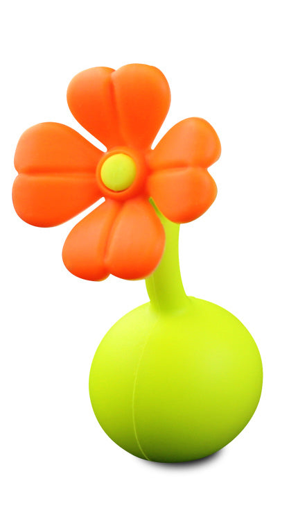 Haakaa: Silicone Breast Pump Flower Stopper Petal - Orange