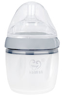 Haakaa: Silicone Baby Bottle - Grey (160ml)
