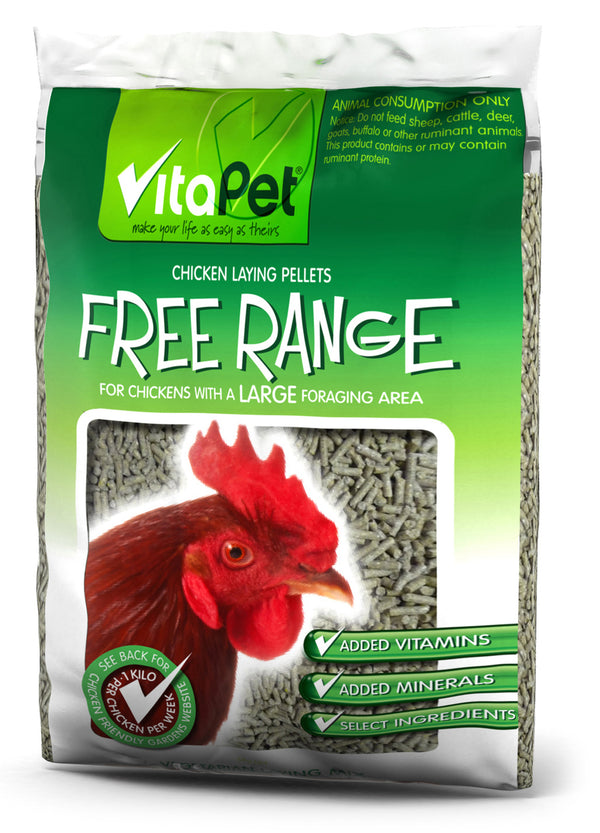 Vitapet: Free Range Chicken Food 5kg