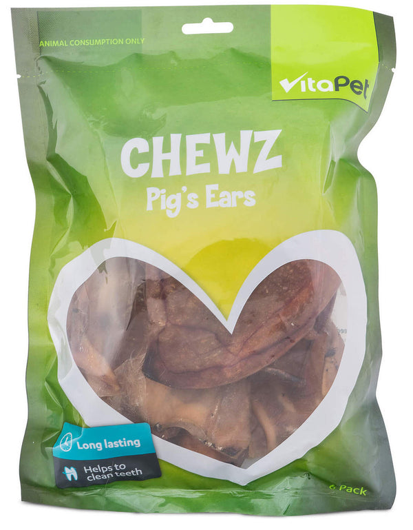 Vitapet: Pigs Ears (6 Pack)