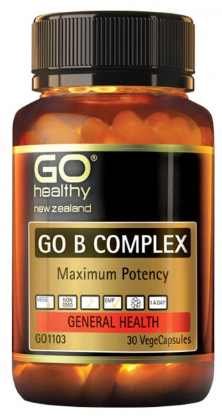 Go Healthy: GO B Complex (30 Capsules)