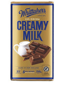 Whittaker's Creamy Milk Block (12 x 250g) (Pack of 12)