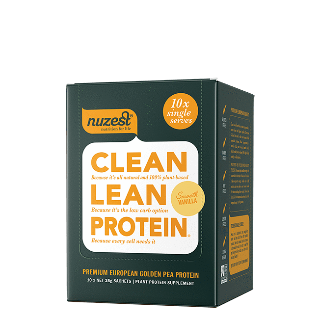 Nuzest Clean Lean Protein Sachets - Smooth Vanilla (10x25g)