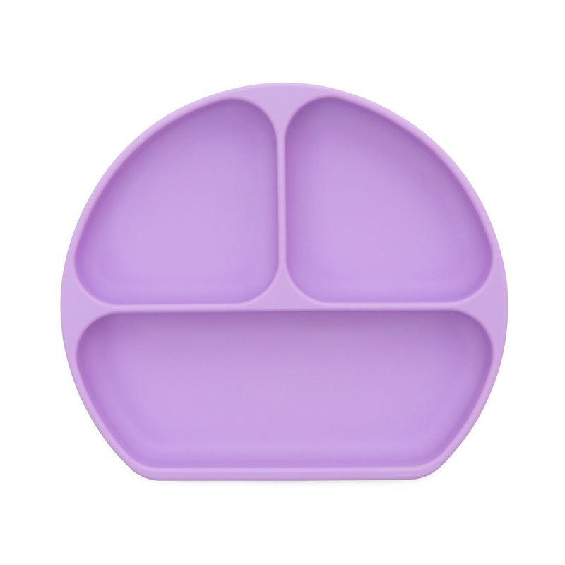 Bumkins: Silicone Grip Dish - Lavender