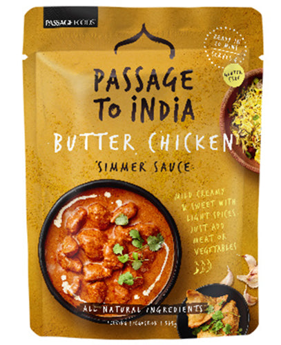 Passage to India - Butter Chicken Simmer Sauce 375g 6pk