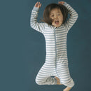 Woolbabe: Merino/Organic Cotton PJ Suit - Tide (2 years)